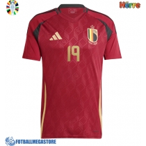 Fotballdrakt Herre Belgia Johan Bakayoko #19 Hjemmedrakt EM 2024 Kortermet